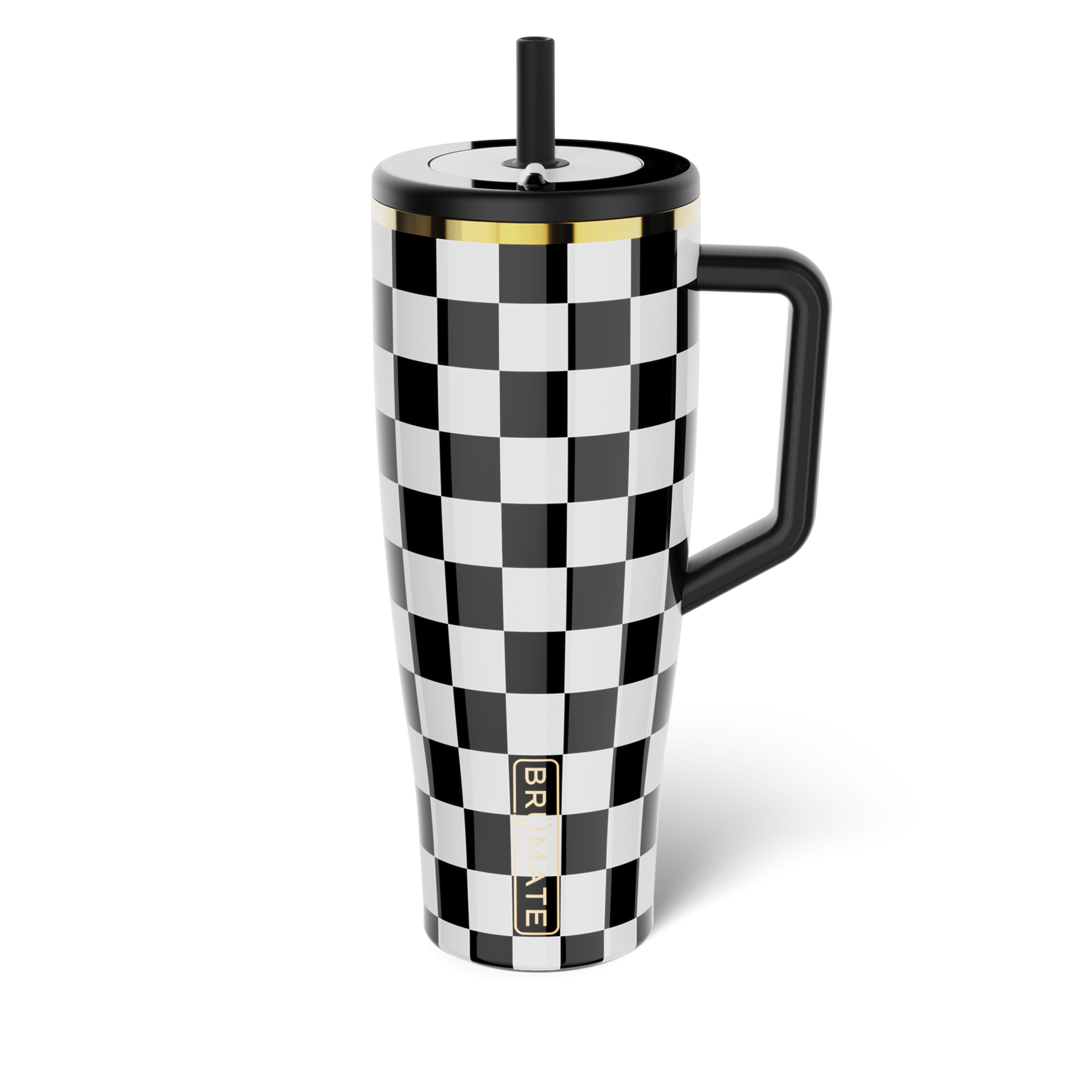 Era 40oz | Black & White Checker - Daily Ready